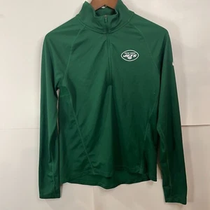 Nike Herren New York Jets Dri-Fit 1/4 Reißverschluss Performance Pullover grün Größe Small - Bild 1 von 10