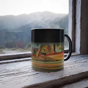 Farbwechsel! Greetings From Hawaii ThermoH Morphin Keramik Kaffeebecher - Bild 1 von 9