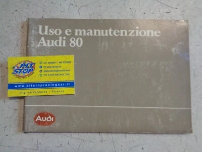 LIBRETTO USO E MANUTENZIONE AUDI 80 - EDIZIONE 83 - ORIGINALE - Immagine 1 di 2