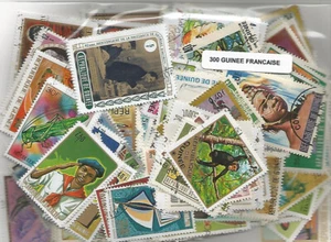Lot von 300 Briefmarken Französischguinea - Bild 1 von 1
