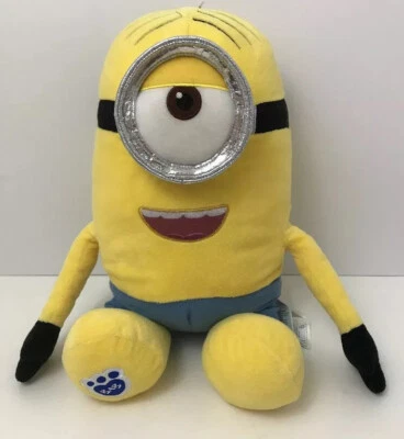 Minions Illumination Build A Bear Workshop Stuart Minion Plush Toy 12" BABW - Image 1 of 4