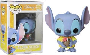 LILO & STITCH - Aloha Stitch Exclusive #580 Pop! Vinyl + POP PROTECTOR - Picture 1 of 3