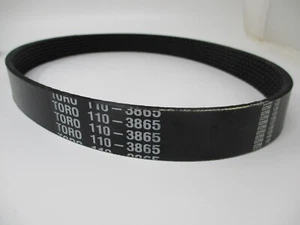 Genuine Toro 110-3865 Z Master 7000 6000 V-Belt Multi-Ribbed 28 ¾” Zero - Picture 1 of 4