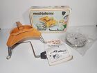 Vintage Moulinex 445 Mouli-Julienne Food Shredder Slicer Complete