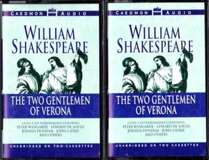 TWO GENTLEMEN OF VERONA William Shakespeare (2) Two Audio Cassettes - Picture 1 of 1