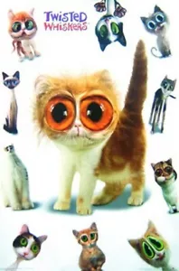 LUSTIGE KATZEN POSTER tolle Collage RAR HOT NEU 24x36 - Bild 1 von 1