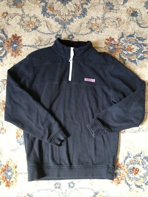 Vineyard Vines 1/4 Zip Sweater Jacket Pullover Navy Men’s Size Small Golf - Image 1 of 4