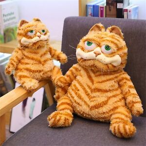30cm Cute Animal Cartoon Garfield Soft Stuffed Plush Toy Cat Kids Gift Doll