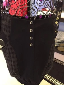 2026 Deux Mille Bingo Six Black Skirt Size 4 Fit M Size On Clearance - Picture 1 of 12