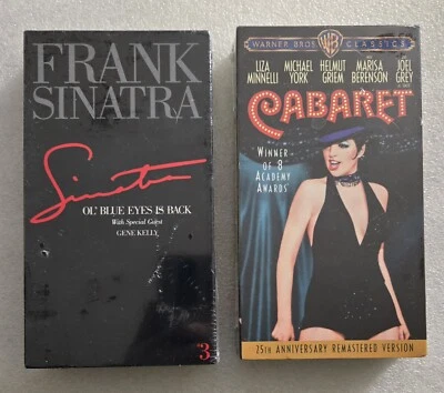 Vintage Frank Sinatra Ol' Blue Eyes Is Back VHS with Free Cabaret All Brand New  - Image 1 of 4