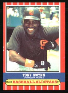 Tony Gwynn 1987 Fleer Baseball All-Stars #20  Baseball Card