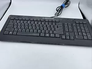 Dell Alienware Black USB Wired Computer PC Gaming Multimedia Keyboard SK-8165 - Picture 1 of 12
