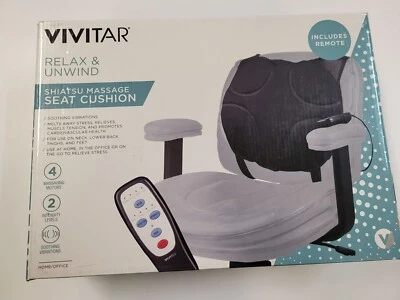 Cojín de masaje Shiatsu Vivitar PM-V004 con calor #1521015 Foto 1 de 2