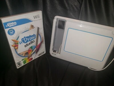 Wii U DRAW STUDIO GAME w/ TABLET COMPLETE/NINTENTDO WII w/ Pictionary  - Image 1 of 4