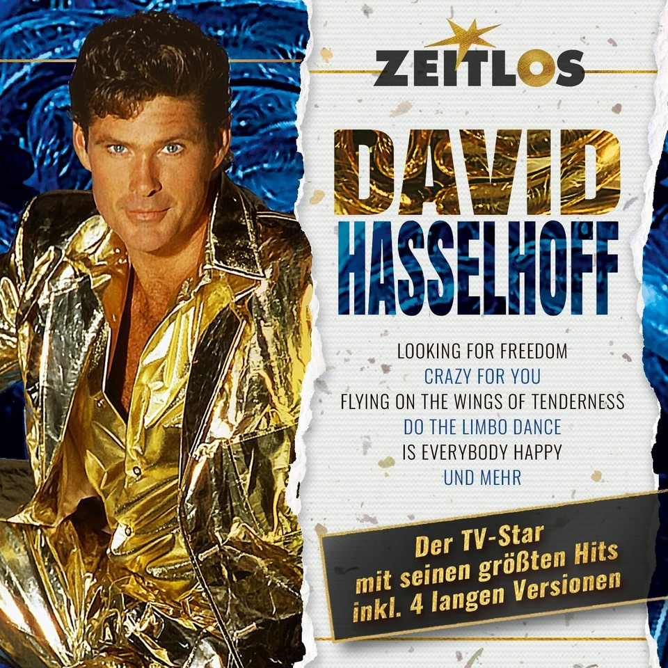 DAVID HASSELHOFF  Zeitlos ( Neuheit 02.08.2024 )  CD  NEU & OVP VVK - Bild 1 von 1