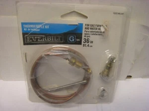 Everbilt 36" Thermocouple Kit Gas Furnaces Water Heaters 1000 045 383 - Picture 1 of 5