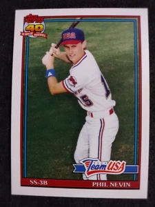 1991 Topps Traded #83T Phil Nevin Team USA RC Detroit Tigers - Bild 1 von 2