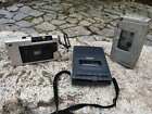 Lot of three portable cassette players, National Panasonic, Toshiba and Thomson