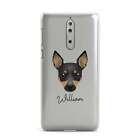 Toy Fox Terrier Personalised Nokia Case for Nokia Phones