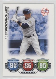 2010 Topps Attax Battle of the Ages Alex Rodriguez