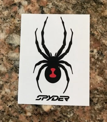 Spyder Ski Sticker - Skiing Snowboarding Ski Clothes Jackets Sports Burton