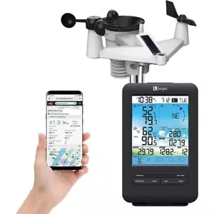 Logia Console Weather Station + Sensor w/ Wireless Monitoring System Wind Speed - Picture 1 of 1