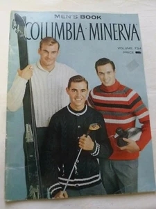 MEN’S BOOK : COLUMBIA – MINERVA Vol. 734 – 1962 Knitting pattern book - Bild 1 von 9