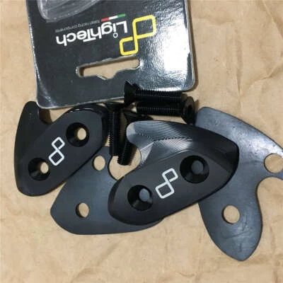 Capas de espelho placa de bloqueio Yamaha YZF R1 R1M 2015-19 preto LighTech - Imagem 1 de 2