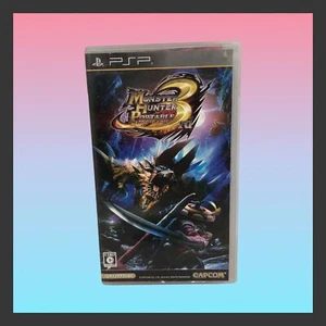 MONSTER HUNTER PORTABLE 3RD Sony PSP Complete NTSC-J Game Very Good Condition - Picture 1 of 6