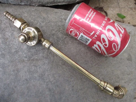 Vintage Museum Hipolito Nozzle Spray Sprinkler in Brass Old Farm or Garden Tool Cover