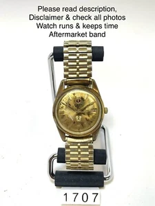 Vintage Rado Green Horse 11658 30 Jewels Automatic Watch Runs & Keeps Time. - Picture 1 of 12