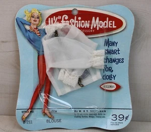VINTAGE 1960's M & S SHILLMAN BARBIE CLONE BLOUSE B-211 NOS - Picture 1 of 5
