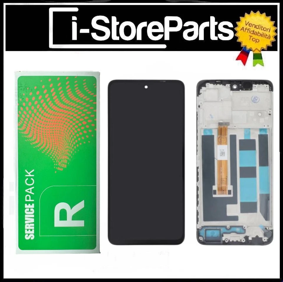 MARCA DISPLAY LCD FRAME PER OPPO A79 5G CPH2553 CPH2557 TOUCH SCREEN SCHERMO ORIGINALE