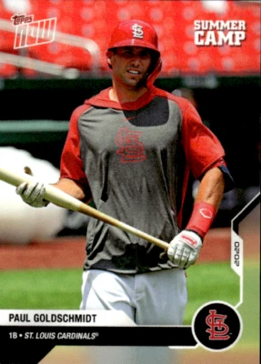 2020 Topps Now Road to Opening Day Summer Camp #OD452 Paul Goldschmidt CARDINALS - Image 1 of 2