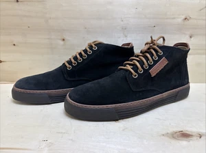 ZAPATOS HOMBRE CAMEL ACTIVE CHUKKA BOTINES BOTINES T:42 UK:8 NEGRO - Imagen 1 de 6
