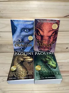 Inheritance Cycle complete set 1-4: Eragon Eldest Brisingr PB lot Paolini LN - Picture 1 of 10