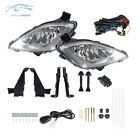 For 2011-2013 Hyundai Elantra Pair of Bumper Fog Light Lamps+Wiring+Switch Kits Hyundai Elantra