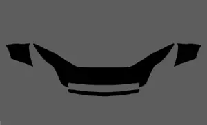 Fits - Ford Focus RS MK2 Bonnet & wings , Stone Chip Paint Protection Guard Film - Bild 1 von 2