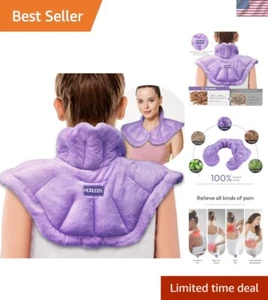 Portable Microwavable Neck and Shoulder Heating Pad - Ideal Gift for Relaxation - Picture 1 of 10