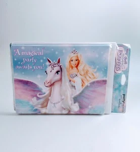 Barbie y la magia de Pegaso Hallmark Invitaciones Paquete de 8 RARO DIFÍCIL DE ENCONTRAR FUERA DE SERVICIO 2005 - Imagen 1 de 5