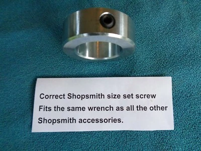 BTW BRAND NEW HEAVY DUTY STOP COLLAR FOR SHOPSMITH MARK V GREENIE MODEL 500