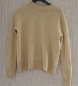 Vince Nude/Beige Kaschmir Mockneck Damen Relaxed Pullover Gr:XS - Bild 1 von 5
