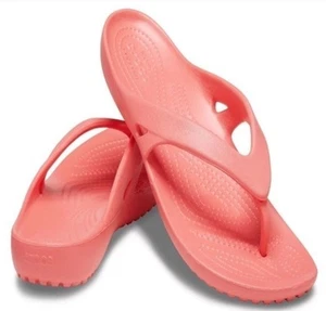 Neue Crocs Kadee II Damen-Flip-Flops, Größe 5 neu mit Etikett Fresco - Bild 1 von 5