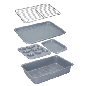 MasterClass Smart Keramik 5-teiliges stapelbares Backformen & Bräter Set Antihaftbeschichtet - Bild 1 von 10