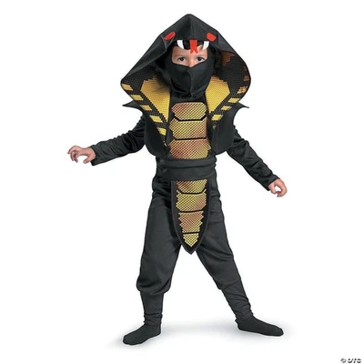 Cobra Ninja Costume Toddler 3T-4T – Kids Halloween Cosplay Outfit - Image 1 of 4