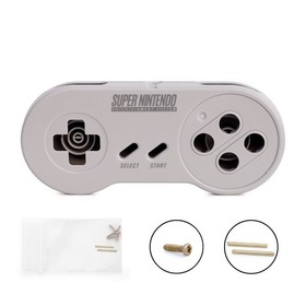 Super Nintendo [SNES] Controller Shell [Gray](Made in USA)