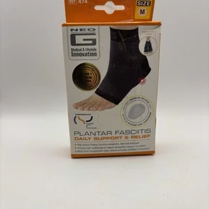 NEO G Plantar Fasciitis Daily Support & Relief Compression Socks - Medium *NEW* - Imagen 1 de 2