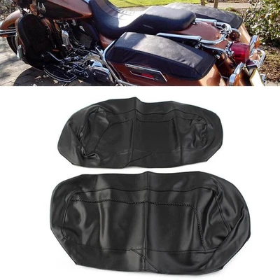 PU Wasserdichte Satteltaschen Lautsprecherabdeckung für Harley Road Street Glide - Bild 1 von 4