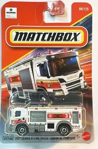 Matchbox Basic SCANIA XT FIRE TRUCK (NEW 2025) White - Picture 1 of 1