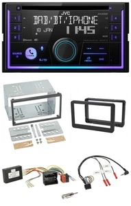 JVC Lenkrad USB 2DIN DAB Bluetooth CD Autoradio für Alfa Romeo Brera 159 Spider - Bild 1 von 11